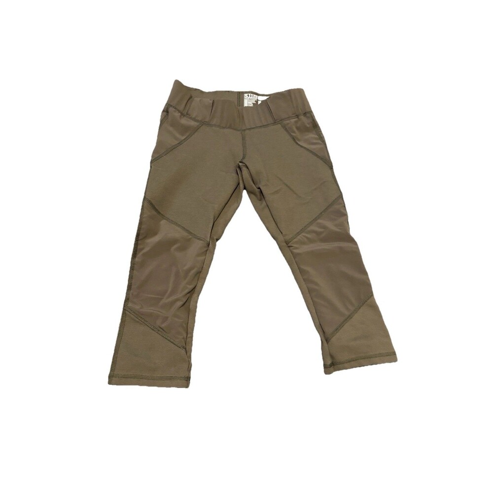 Women’s 5.11 Tactical Raven Capri Leggings - XS - Army/Olive Green Outdoor Pants